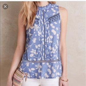 Anthro Vanessa Virginia Marisa Floral Tank Top